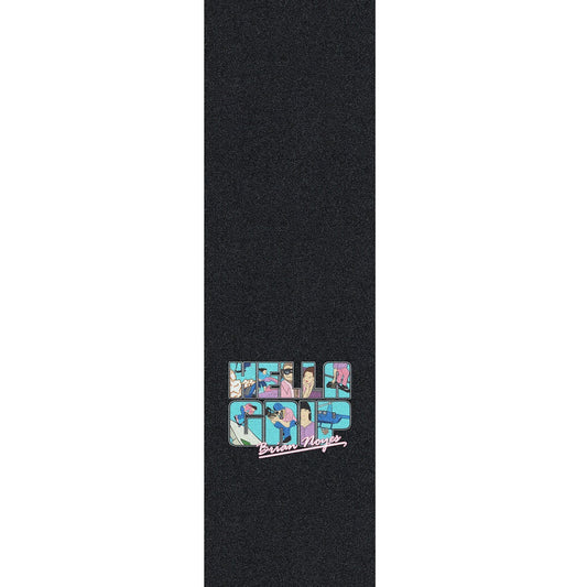 Hella Grip Classic GripTape 7″x24″ - Brian Noyes Signature (Stacked)