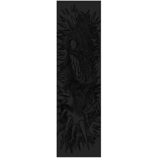 Bones Gritteeth Single Sheet Griptape 9″x33″ - Black - X747X