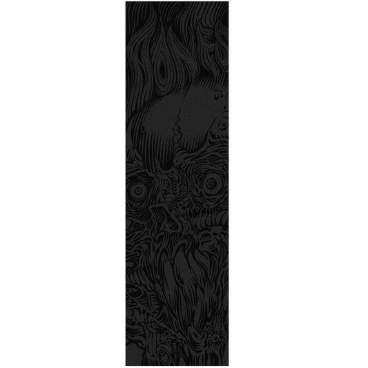 Bones Stare Down Single Sheet Griptape 9″x33″ - Black - X747X