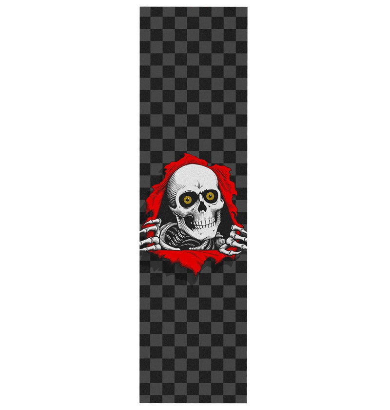 Powell Peralta Ripper Checker Griptape - 9"x33" Black - X747X