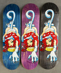 Hook-Ups Milky Cat Skateboard Deck - 8.25" Assorted - X747X