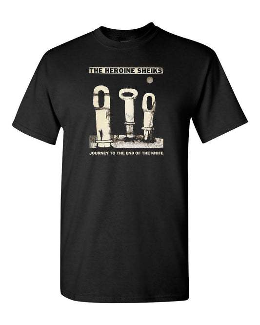 HEROINE SHEIKS "JOURNEY TO THE END OF THE KNIFE" T-SHIRT