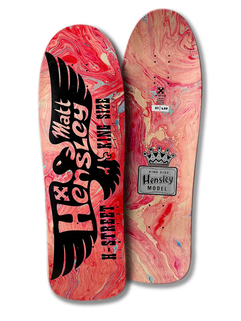 H-Street MATT HENSLEY KINGSIZE LE EAGLE, G SERIES Skateboard Deck - X747X