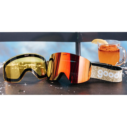 "Here For The Hot Toddies” SNOW G's Polarized Goggles - X747X