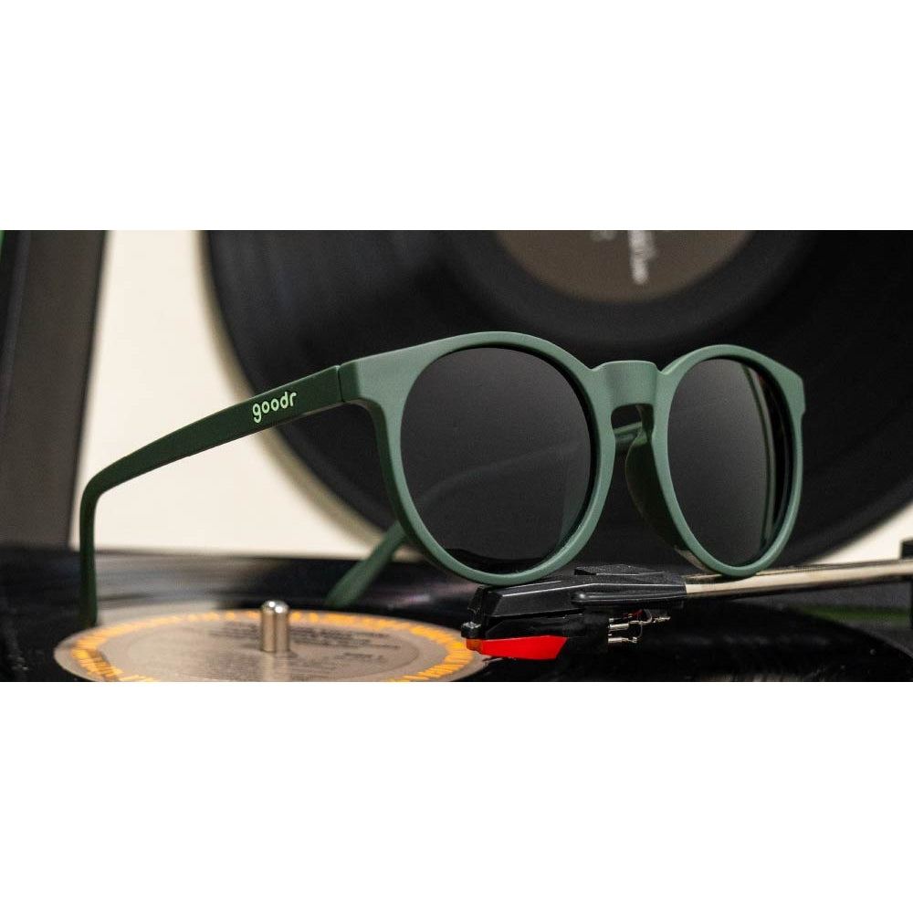 "I Have These On Vinyl, Too” Circle G Polarized Sunglasses - X747X