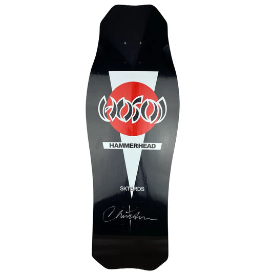 Hosoi O.G. Hammerhead Signed Skateboard Deck - 10.5″ Black
