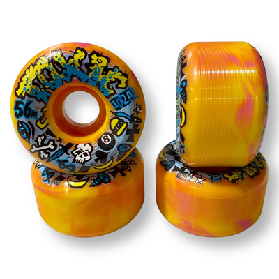 Toxic Team VERY HARD Wheels 56mm/102a - X747X