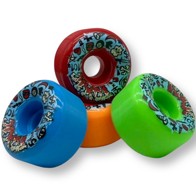 Toxic Team PARTY PACK HARD Wheels 54mm/101a - X747X