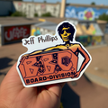 Jeff Phillips Tribute BBC Sticker 4.5" - X747X
