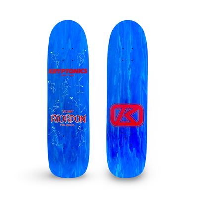 Denny Riordon Stick Man FREESTYLE Limited Edition Deck 7.3” x 27.75” HAND PAINTED (1 of 5) - X747X