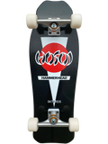Hosoi Hammerhead Double Kick Black 10.25" Complete Skateboard - X747X