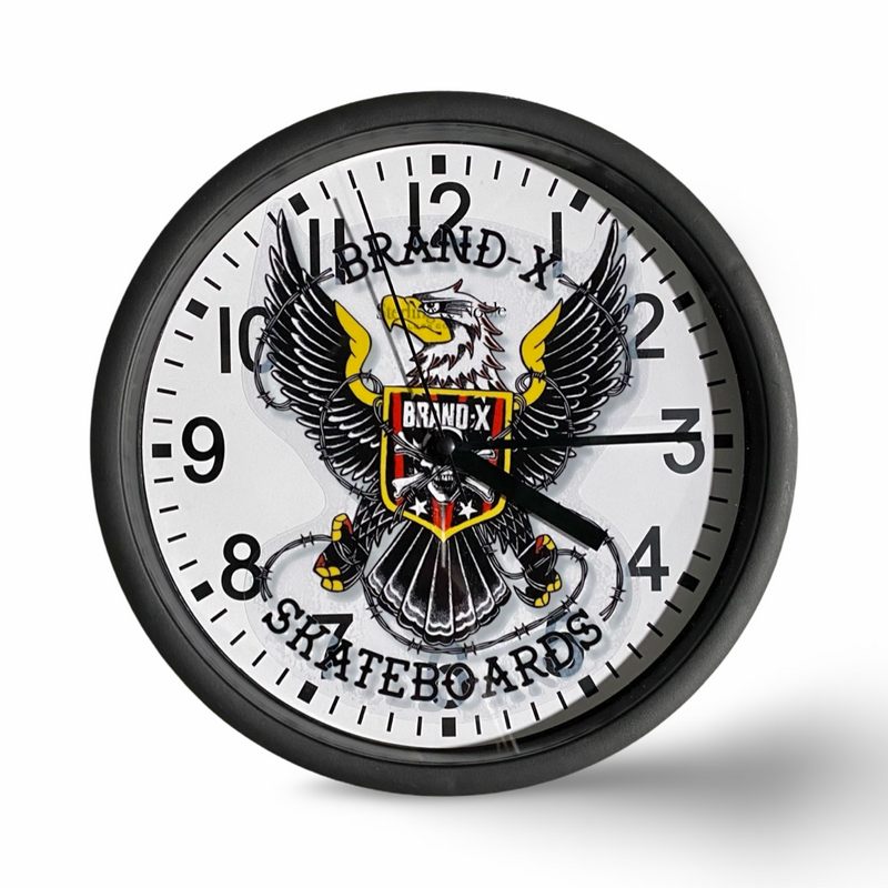 Brand-X Eagle Clock 9” - X747X