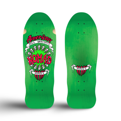 Bill Danforth Circle of Skulls 10”x30” Limited Edition, HAND PAINTED Deck - X747X