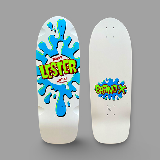 Lester Kasai 10”x30 Deck HAND-PAINTED (PRE-ORDER, APRIL)