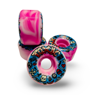 Toxic Team VERY HARD Wheels 53mm/102a - X747X
