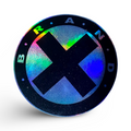 Circle-X HOLOGRAPHIC Sticker 3” - X747X
