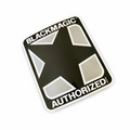 Black Magic VINTAGE NOS Dealer Sticker 7.5” - X747X