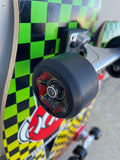 Hosoi O.G. Hammerhead Rasta Checkerboard 10.5" Complete Skateboard - X747X