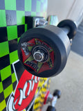 Hosoi O.G. Hammerhead Rasta Checkerboard 10.5" Complete Skateboard - X747X