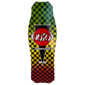 Hosoi O.G. Hammerhead Rasta Checkerboard 10.5" Complete Skateboard - X747X