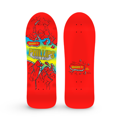 Jeff Phillips BREAKOUT (original shape) Limited Edition Series, HAND PAINTED Deck (PRE-ORDER, JUNE 2026)