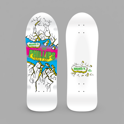 Jeff Phillips BREAKOUT (original shape) Limited Edition Series, HAND PAINTED Deck (PRE-ORDER, JUNE 2026)