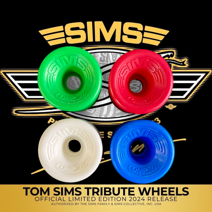 SIMS COMP II Conical Wheels 64mm/95A (1 of 25) - X747X