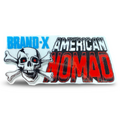 Brand-X-American Nomad USA Sticker 3.6” - X747X