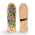 XEX Limited Edition Deck 10"x30" HAND-PAINTED (1 of 10) - X747X