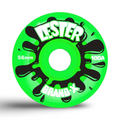 Lester Kasai HARD TRANSLUCENT Wheels 56mm/100a - X747X