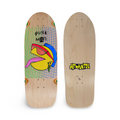 80s Punk Man 10”x30” Limited Edition, HAND-PAINTED Deck (1 of 9) - X747X