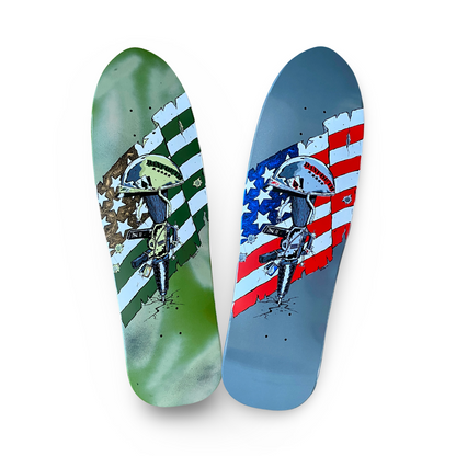 Bill Danforth Gulf War Memorial Limited Edition Deck 9.5"x32" HAND PAINTED (1 of 10)