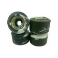 VISION Blurr 60mm 96A Swirl Black/White Skateboard Wheels - X747X