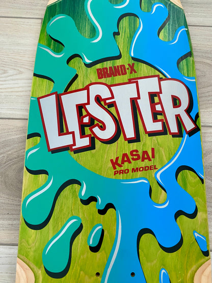 Lester Kasai 10”x30” Limited Edition, HAND PAINTED Deck (1 of 20)
