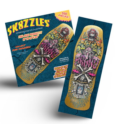 X-Dream Sk8zzle Skateboard Puzzle 12"x34" - X747X