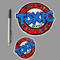 Toxic Stickers 6" or 3" - X747X