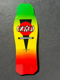 Hosoi O.G. Hammerhead Rasta 10.5" Skateboard Deck - X747X
