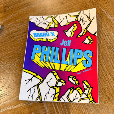 Jeff Phillips BIG Breakout Sticker 5.6" - X747X