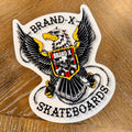 Brand-X EAGLE Sticker HUGE, CLEAR-BACK 6.7" - X747X