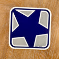 Black Magic VINTAGE NOS Star Sticker 7” - X747X
