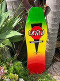 Hosoi O.G. Hammerhead Rasta 10.5" Skateboard Deck - X747X