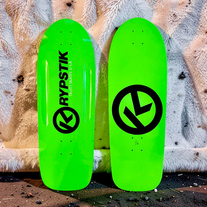 Krypstik Routed, 10”x30” Limited Edition Deck HAND-PAINTED (1 of 9) - X747X