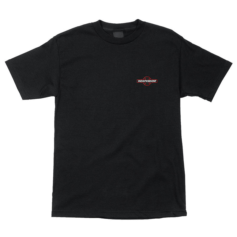 Independent O.G.B.C. Stamp Short Sleeve Mens T-Shirt - Black - X747X