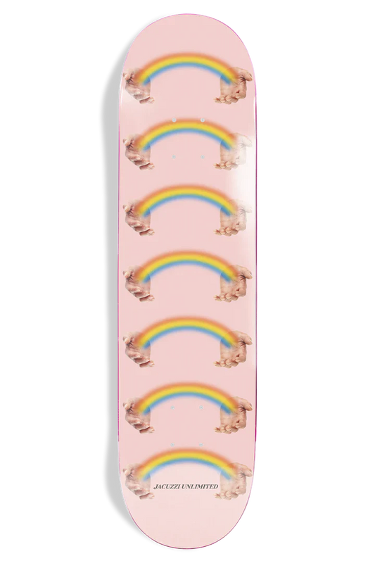 Jacuzzi Rainbow Hands Jet Ski 8.25" Skateboard Deck