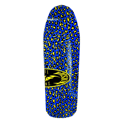 VISION JINX LEOPARD OVAL 10" SKATEBOARD DECK - X747X