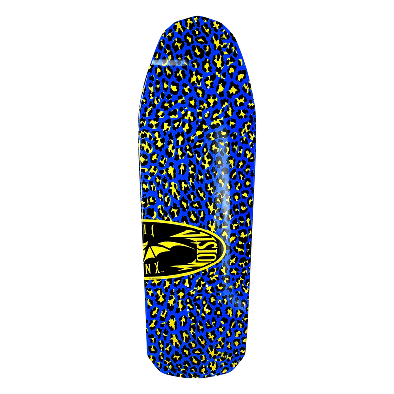 VISION JINX LEOPARD OVAL 10" SKATEBOARD DECK - X747X