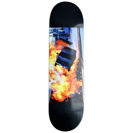 JK Industries Destruction Van Skateboard Deck - 8.5″ Metallic Black