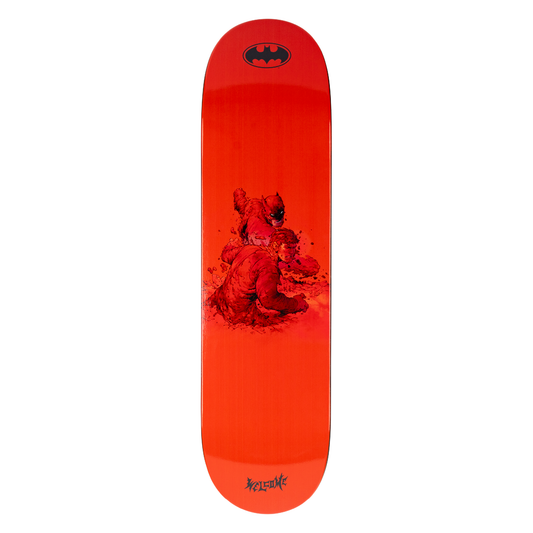 Welcome x Batman Knockout on Popsicle Deck - 8.25″ Red/Black Dip