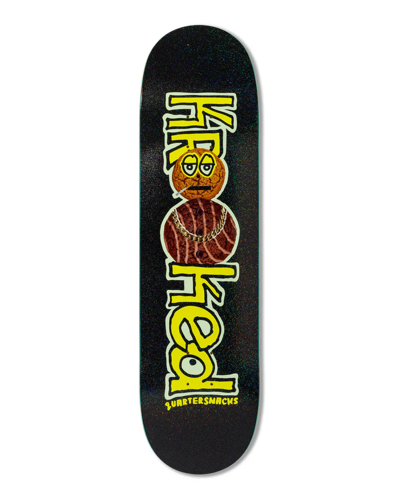Krooked x Quartersnacks Snackman Skateboard Deck - 8.5″ - X747X