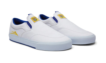 Lakai Shoes Owen VLK SMU - White/White Canvas